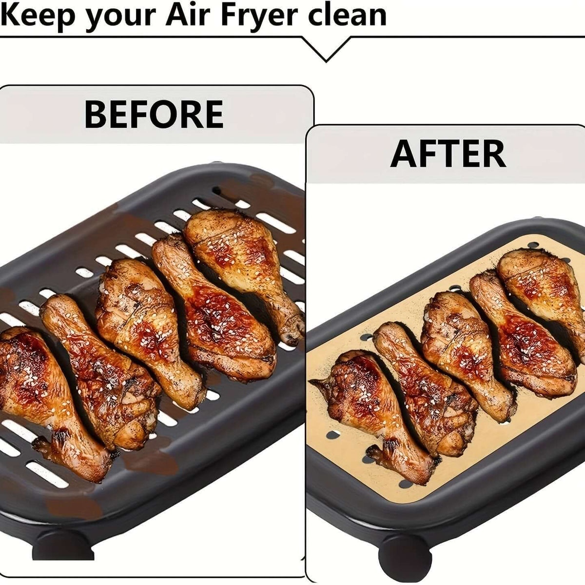 Rectangular Air Fryer Paper - I Like It I Love It