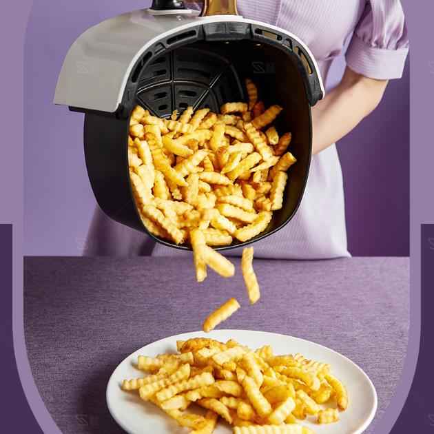 Air Fryer Large Capacity 6L 8L Intelligent Electric Fryer - I Like It I Love It