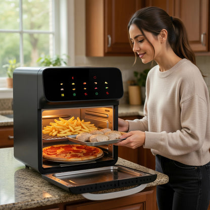 12-Quart Air Fryer Oven with Convection Cooking